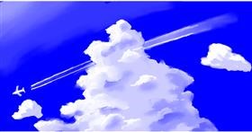 Drawing of Cloud by ham