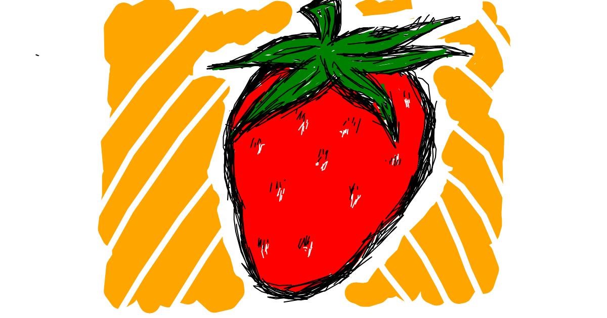 Drawing of Strawberry by SugaKookies