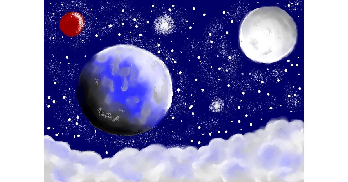 Planet Drawing by Debidolittle - Draw and Guess Gallery!