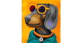 Drawing of Sunglasses by GreyhoundMama