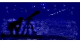 Teleskop - autor: Suzie