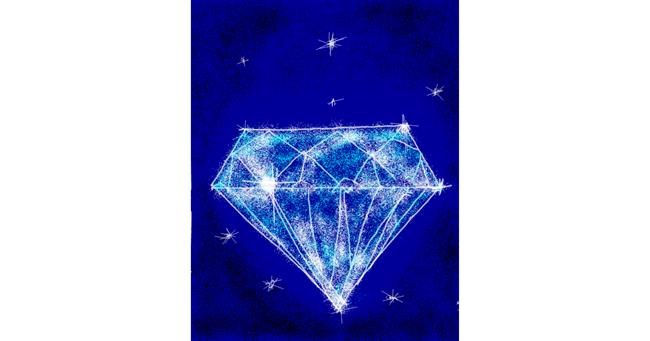 Drawing of Diamond by Shine