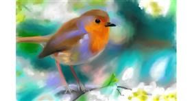 Drawing of Bird by Herbert