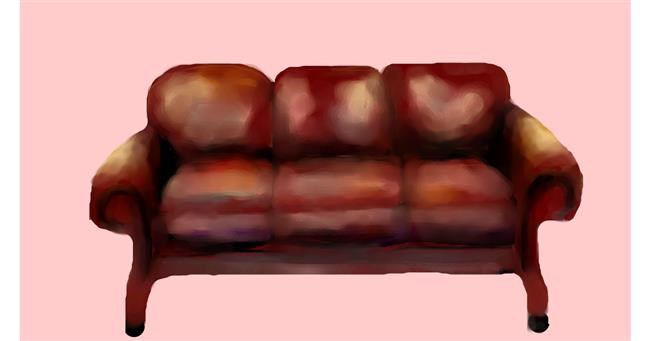 Drawing of Couch by Sirak Fish