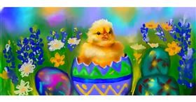 Uskršnje pile - autor: Ryōmen