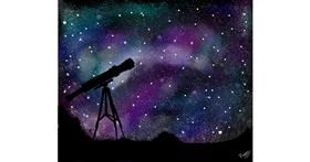 Drawing of Telescope by punee