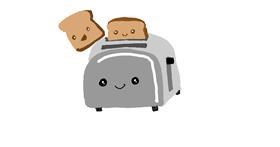Drawing of Toaster by Rain