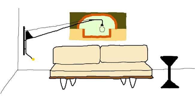 Drawing of Couch by Sorya