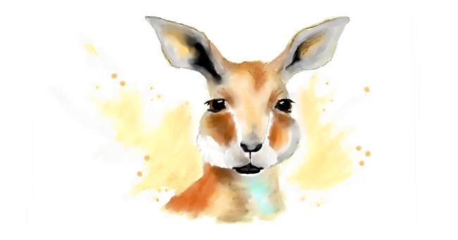 Känguru-Zeichnung von DebbyLee