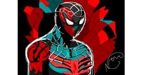 Drawing of Spiderman by Niny