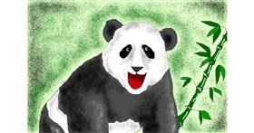 Drawing of Panda by Jimmah
