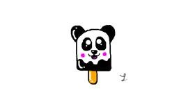Drawing of Panda by Laura