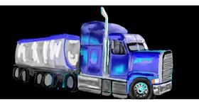 Drawing of Truck by Temüjin