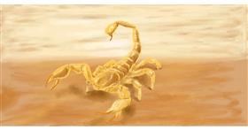 Drawing of Scorpion by GUIGUI
