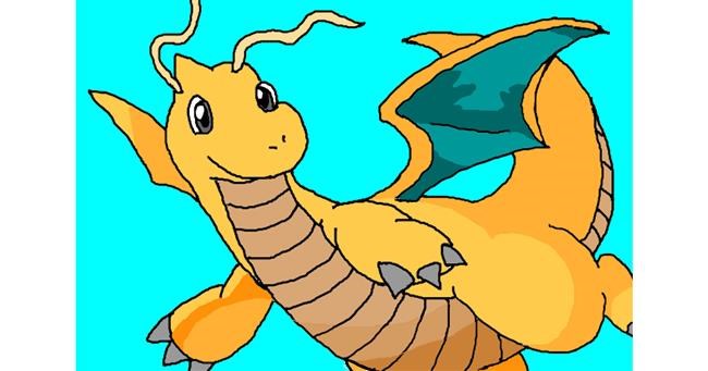 Drawing of Dragon by InessaC