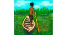 Drawing of Boat by JjjjjjJison