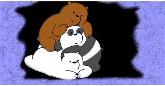 Panda-Zeichnung von InessA