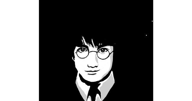 Drawing of Harry Potter by JSim