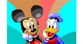 Mickey Maus-Zeichnung von Herbert