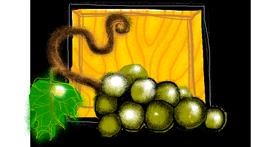 Drawing of Grapes by Totti