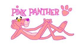 Drawing of Pink Panther by Unknown
