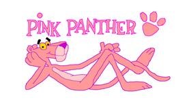 Pink Panther-Zeichnung von Unknown