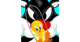 Čići (Tweety Bird) - autor: GreyhoundMama