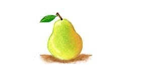 Drawing of Pear by hahah
