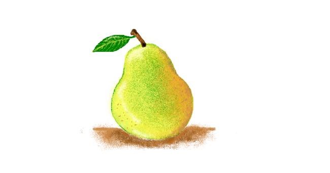 Drawing of Pear by hahah