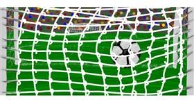 Drawing of Soccer goal by Shiney🪶
