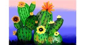 Drawing of Cactus by Lollipop🍭