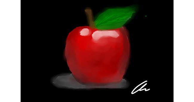 Drawing of Apple by Brightpumpkin