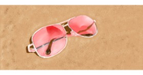 Drawing of Sunglasses by Kim