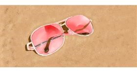 Drawing of Sunglasses by Kim