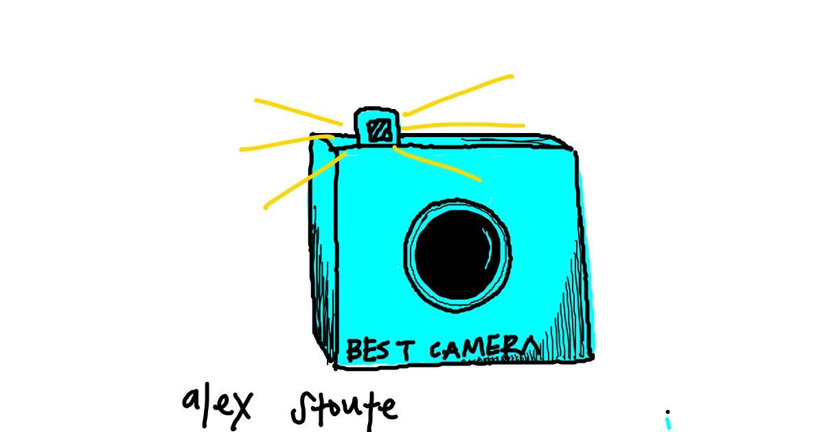 Drawing of Camera by alex