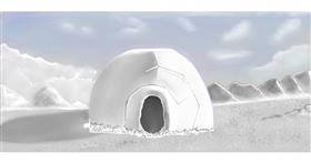 Drawing of Igloo by Chaching
