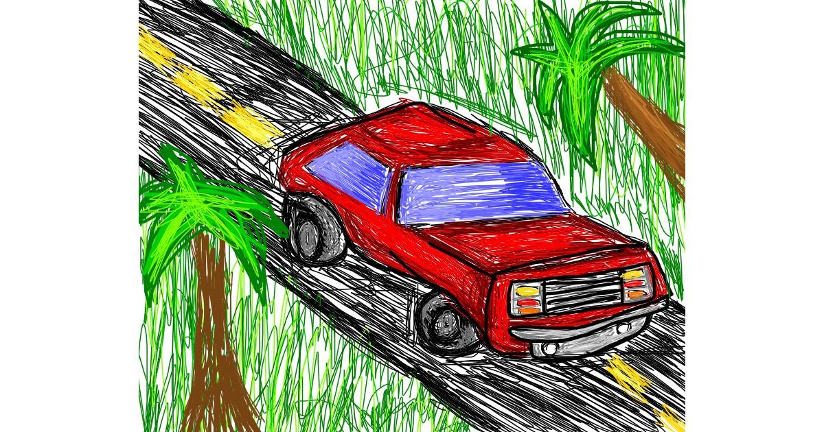 Drawing of Car by 🌹Rosas6🌹