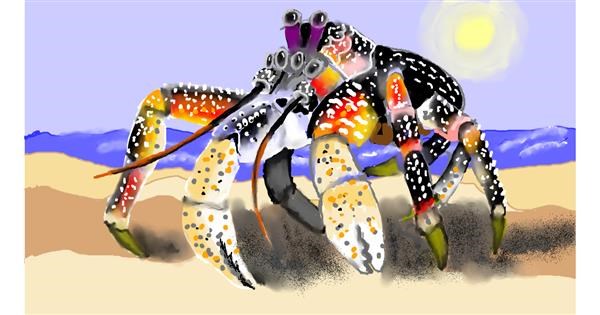 Rak - crtež od autora: SAM AKA MARGARET - Drawize galerija!