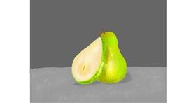 Drawing of Pear by Darta