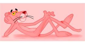 Pink Panther-Zeichnung von Annie