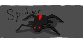 Drawing of Spider by -.ila.Playz.Roblox.-