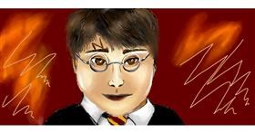 Drawing of Harry Potter by Robin