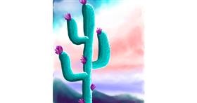 Drawing of Cactus by 🌌Mom💕E🌌