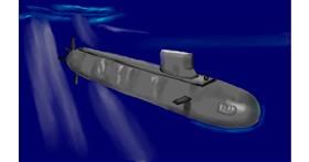 Drawing of Submarine by Tim