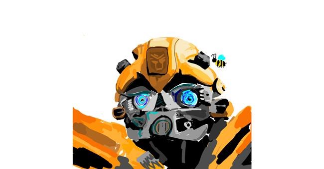 Drawing of Bumblebee by Rose rocket