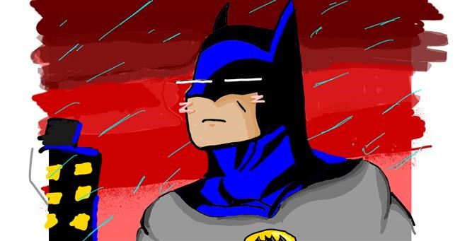 Drawing of Batman by ?