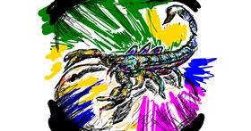 Drawing of Scorpion by purzedo