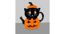 Drawing of Teapot by TedsNan