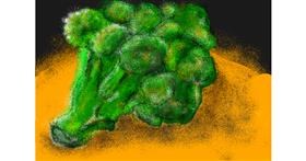 Drawing of Broccoli by harshuu