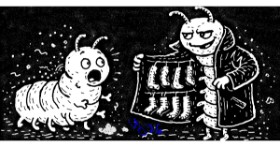 Drawing of Caterpillar by feLoNy~